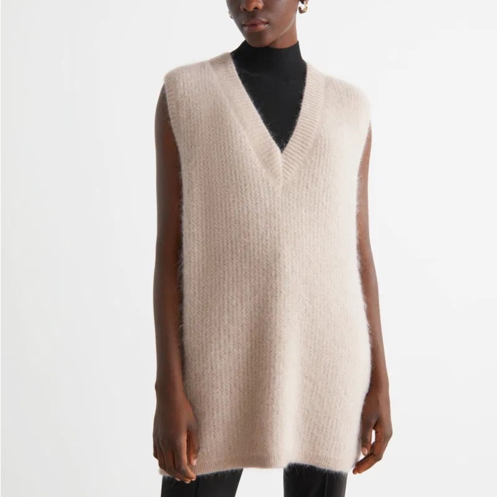 & Other Stories Oversized Knit Vest